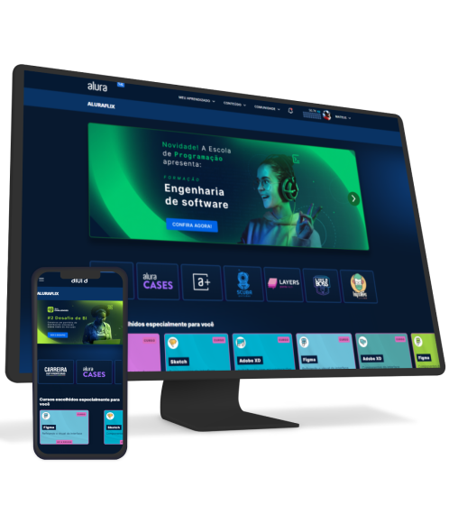 Assista na sua tv, tablet ou celular